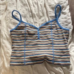 Levi’s cropped tank top multicoloured